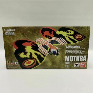 S.  H.  Monsterarts Mothra Action Figure Toy Mothra Vs.  Battra Godzilla Bandai