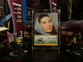 Star Trek The Series Autograph Card A198 Elinor Donahue