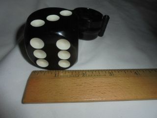 Vintage dice steering wheel suicide spinner knob hot rod 4