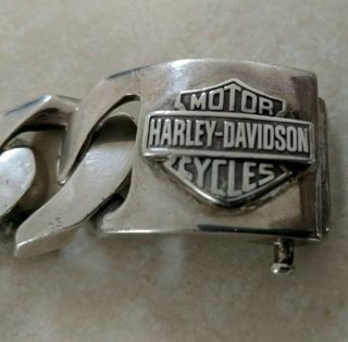 Harley Davidson Thierry Martino 925 Silver Bracelet