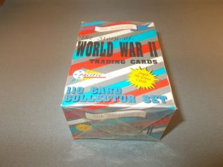 1992 World War Ii Complete Pacific 110 Card Factory Set==unopened==