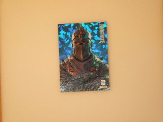 2019 Panini Fortnite 252 Black Knight Legendary Outfit Exclusive Foil Parallel