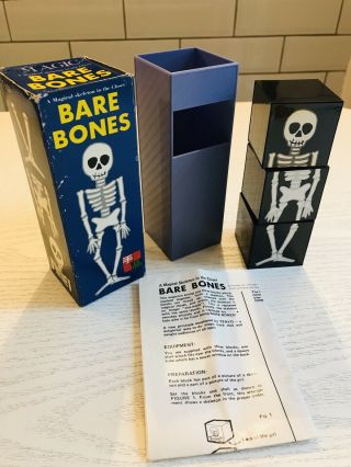 Bare Bones (t - 133) By Tenyo Magic Rare Magic Trick Japan Magician Prop Close Up