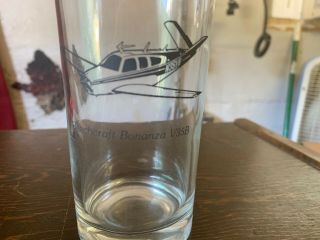 Beechcraft Bonanza V35b Drinking Glass