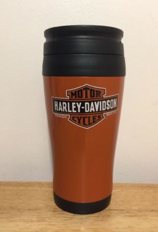 Harley Davidson Traveling Coffee Mug Tumblr