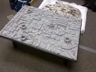 Star Wars Death Star Base Diorama For Master Replicas Millennium Falcon Prop