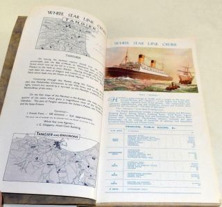 Souvenir of a WHITE STAR LINE Cruise Liner RMS Homeric Ship Brochure - 1934 5