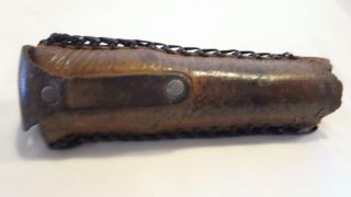 Vintage KUKER RANKEN Brass Hand Transit Scope w/Level & Case - 8