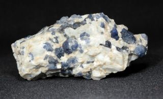 Deep Blue Sapphire Crystals in Matrix from Mogok,  Myanmar (Burma) - 4.  5 cm 5