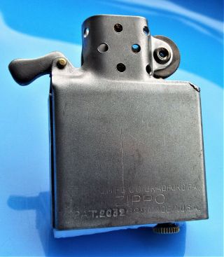 1944 Zippo Wartime Black Crackle Lighter 2032695 7
