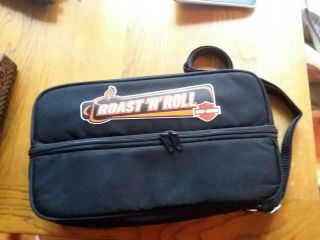 Harley Davidson Roast N Roll Coffee Thermos Cups Motorcycle Travel Kit Case