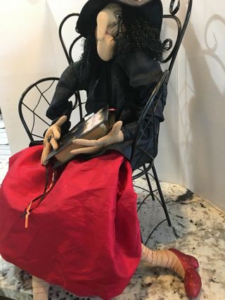Rare Joe Spencer Gallerie II/Connie Bruner Halloween Witch Doll 12