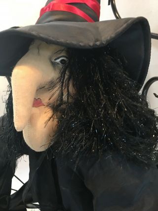 Rare Joe Spencer Gallerie II/Connie Bruner Halloween Witch Doll 3