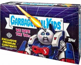 Garbage Pail Kids We Hate The 80s Collector Edition Hobby Box 24pk 1st Series 1