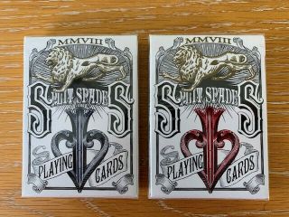 Red & Blue Set - David Blaine - Rare - Collectible 1st Edition Split Spades