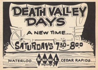 1964 Tv Ad Death Valley Day 