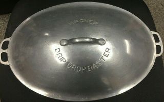 Wagner Ware Oval Roaster Drip Drop Baster 265 1920 ' s 2