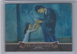 2019 Upper Deck Goodwin Champions Masterpieces Of Art The Soup Pablo Picasso 1/1