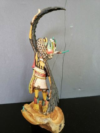 Elgean Joshevama Jr. ,  Hopi " Eagle Dancer " Kachina Doll