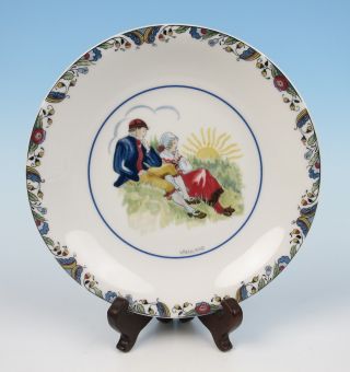 Rorstrand Swedish National Costumes Porcelain Plate Varmland Historical Sweden