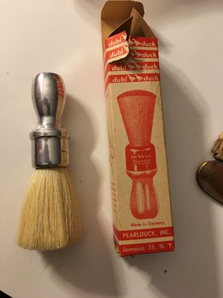Vintage Straight Razors And Dubl Duck Brush 2