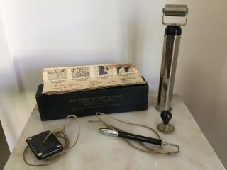 Antique Quack Medical Device Electreat Electrical Treatment Tool 1930’s