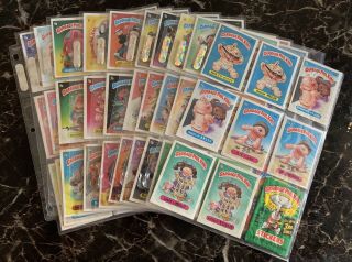 Garbage Pail Kids Series 2 1985 Complete Matte Set Gpk Os2