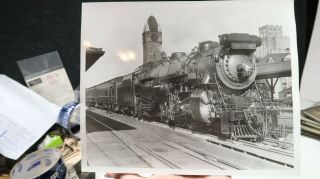 Photo Of 4 6 2 Engine At Station Number 834 The Bullet