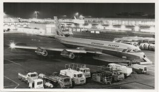 Vintage Photo - Ethiopian Airlines Boeing 707 Et - Acd