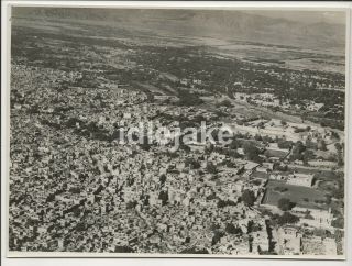 Peshawar Pakistan Nw Frontier Old Large Aerial Photo 1930s Raf No2