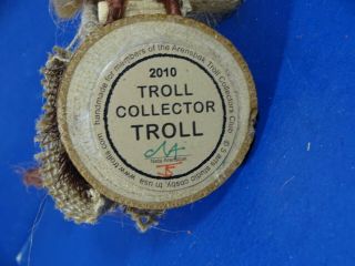 2010 Arensbak Hand Made Troll Collector Troll 5 Arts Studio 4 