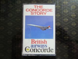 Concorde Cassette The Concorde Story Aeroplane British Airways Ba