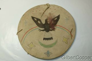 Sioux Painted Ghost Dance Shield