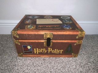 Harry Potter Complete Hardcover Book Set,  Books 1 - 7 In Hogwarts Trunk