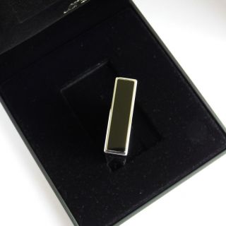 S.  T.  Dupont Montparnasse Cigar Lighter - Black Lacquer/Palladium - Fully Boxed 5