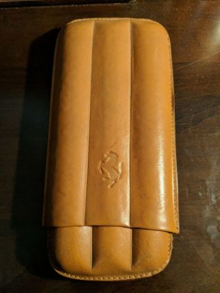 Schedoni Ferrari Leather Cigar Case Ultra Rare