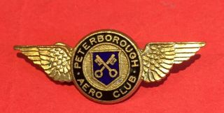 Peterborough Aero Club Aviation Badge
