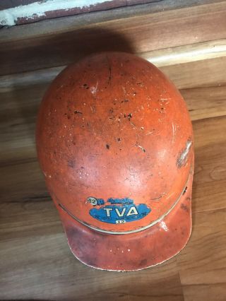 Vintage TVA (Tennessee Valley Authority) Helmet 12 Years Safe Worker 5