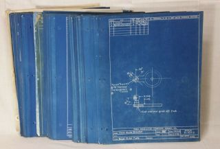 1944 Trill Steam Engine Indicator Blueprint set & brochure Corry Instrument Co. 7