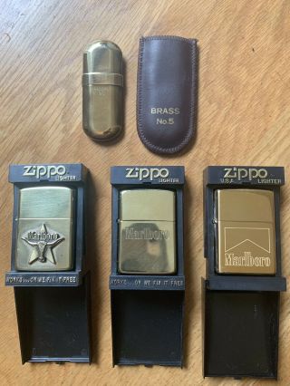 Zippo Marlboro Lighters,  1 Other 5