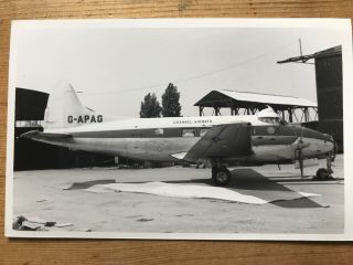 Channel Airways De Havilland Dove G - Apag Apn Photo