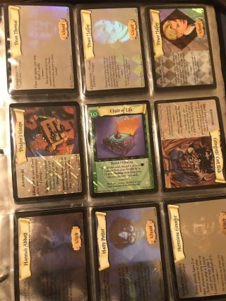 Harry Potter Trading Card Game Tcg Complete Base Set Of 116 Cards Ccg Awesome