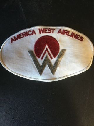Vintage Obsolete America West Airlines Patch
