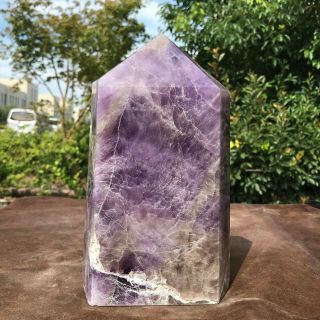 4720g Natural Amethyst Crystal Obelisk Quartz Wand Point Healing 3
