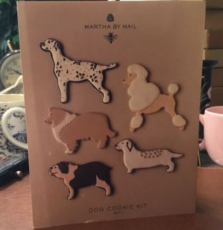 Rare And Minty Martha Stewart By Mail Dogs L Bonne Copper Cookie Cutters