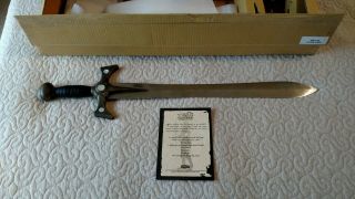 Xena Warrior Princess Sword,  Universal Studios Procut Stainless Steel Edition