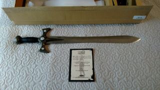 Xena Warrior Princess Sword,  Universal Studios Procut Stainless Steel Edition 2