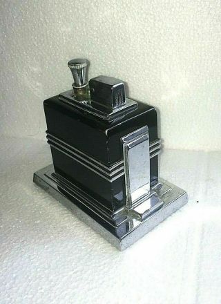 Ronson Touch Tip Clock Lighter 1930 ' s. 5