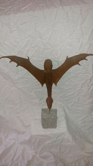 H.  R.  Giger Rusted Guardian Angel Sculpture 100/500 Hand signed and numbered 4