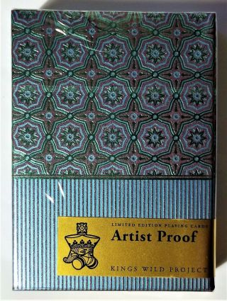 Equinox II GILDED ARTIST PROOF Playing Cards Limited Deck by Kings Wild Project 2